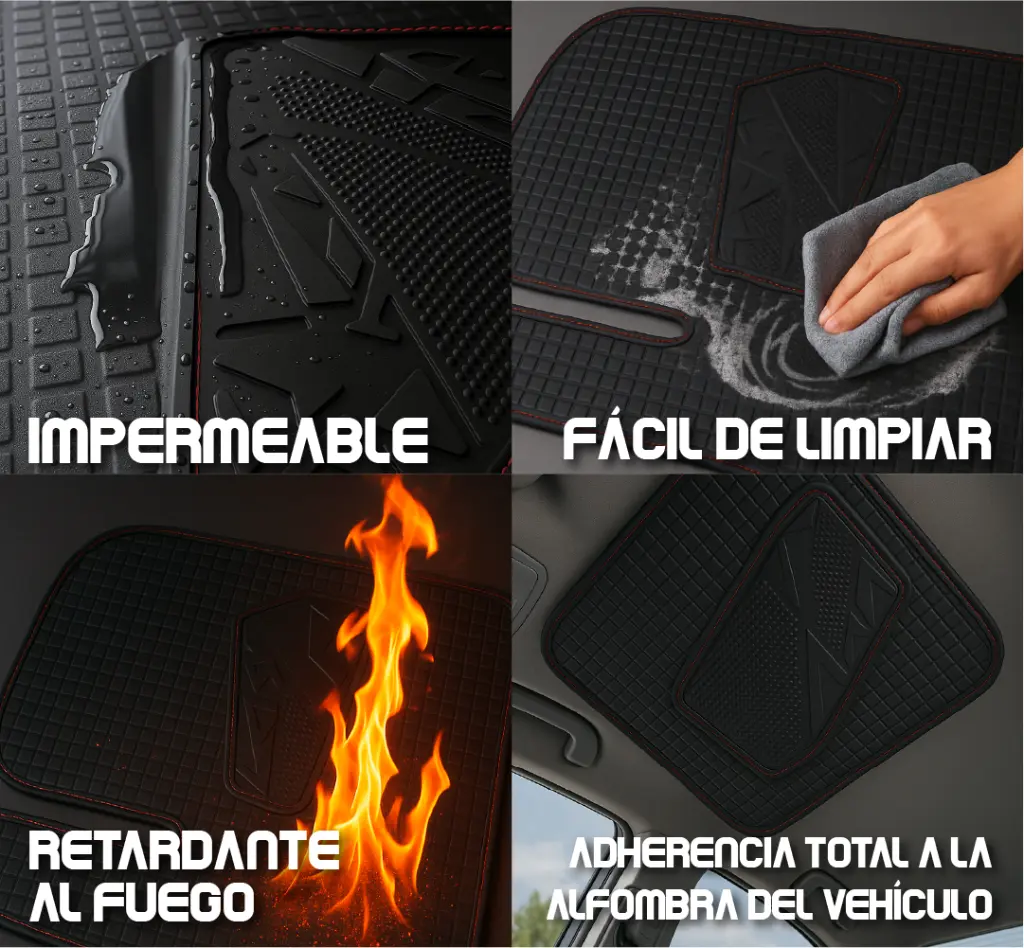 Juego De Tapetes Pvc Onix Turbo Hatchback 2021 Antideslizantes