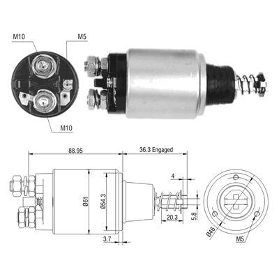 AUTOMATICO MERCEDES BENZ 12V CON PROTECTOR TIPOBOSCH