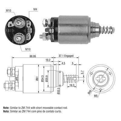 AUTOMATICO MERCEDES BENZ EMBOLO PLASTICO 12V