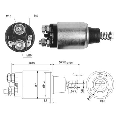 AUTOMATICO MERCEDES BENZ 24V CON PROTECTOR TIPOBOSCH