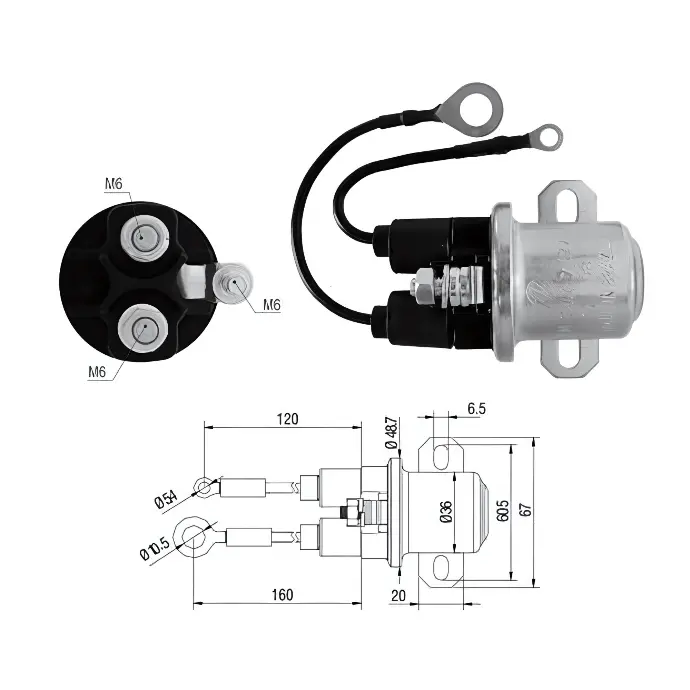 Automatico 29/37/38/39/41/42MT Aux 12V Cummins Delco-10512096