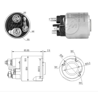 AUTOMATICO FORD ECOSPORT FIESTA FOCUS FUSION MAZDA 2VOLVO C30 340 12V