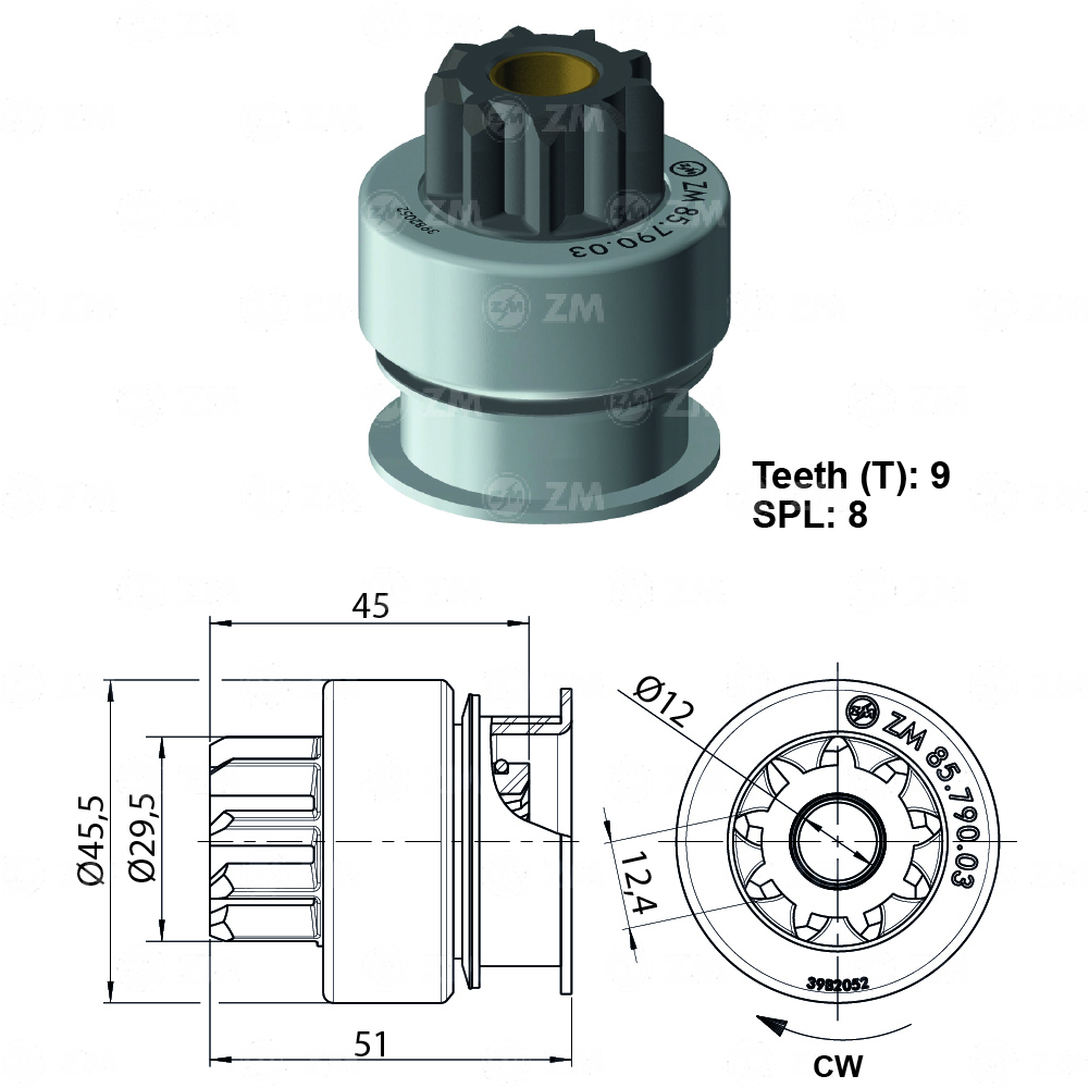 BENDIX CHEVROLET VITARA/ MITSUBISHI SPORTEROCAMIONETA 9D