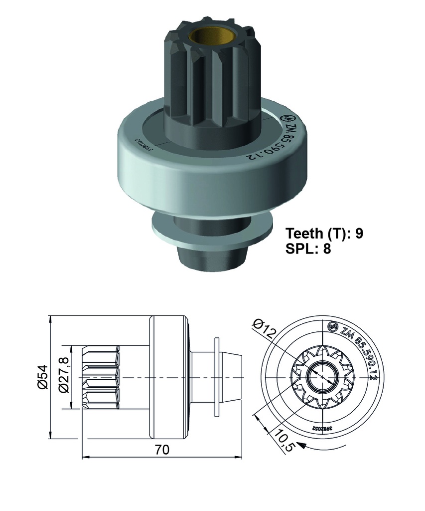 BENDIX REXTON Y ACTION SANGYONG