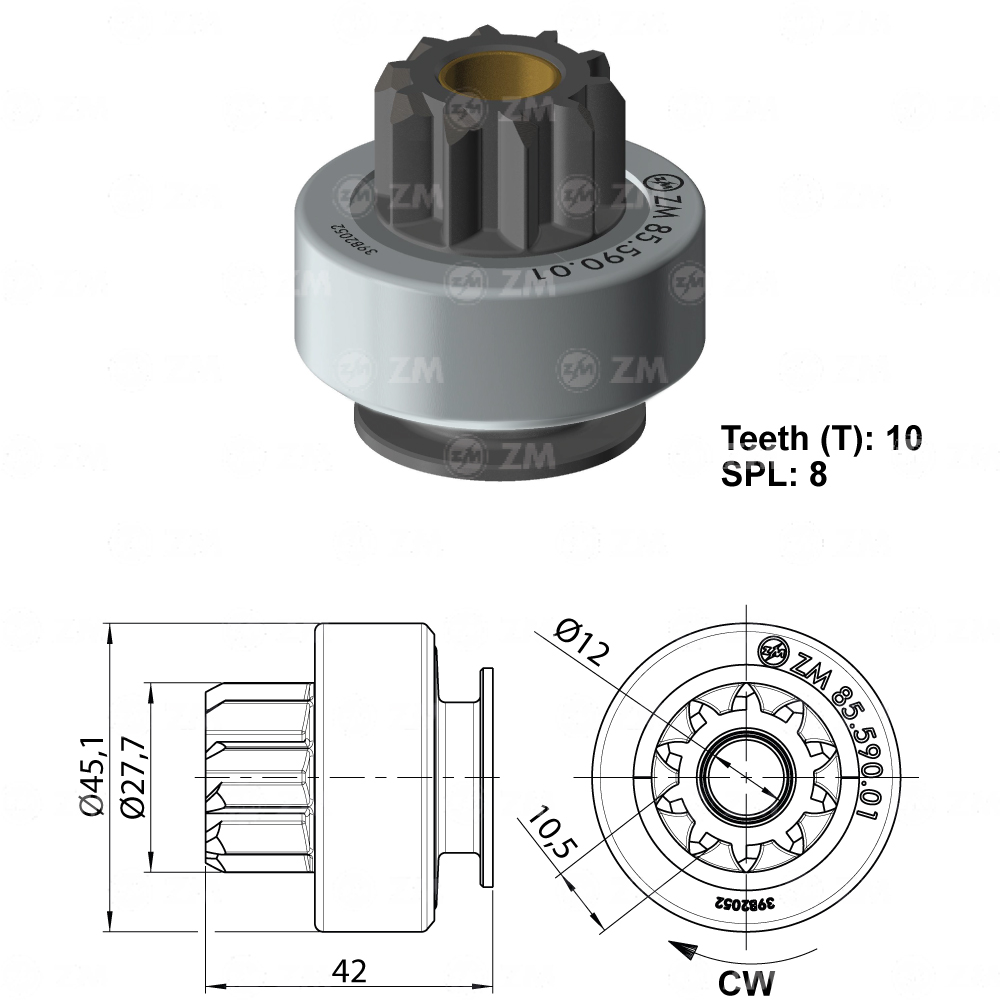 Bendix Kia Picanto D-10