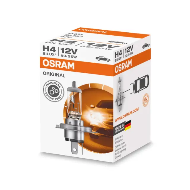 H4 P43 12V 60/55W STANDAR