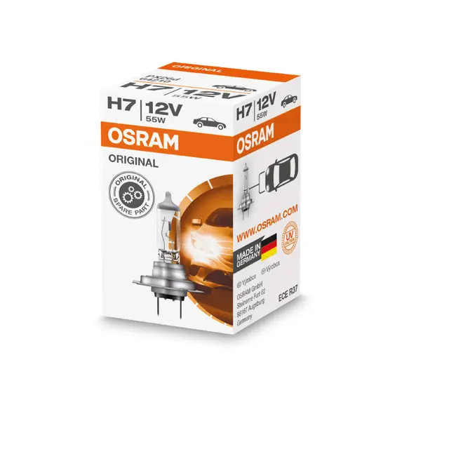 Bombillo Halógeno H7 12V 55W STANDAR