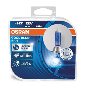 H7 12V 80W 5000K COOL BLUE BOOST