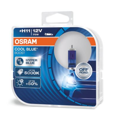 H11 12V 75W 5000K COOL BLUE BOOST