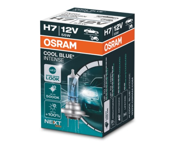 H7 COOL BLUE NEXT GEN 5000K 55W 12V