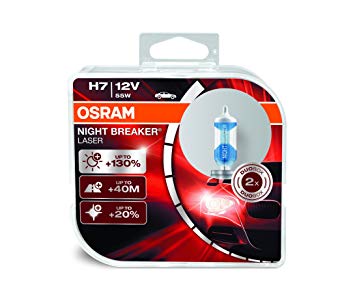 H7 12V 55W 130% MAS LUZ KIT X 2