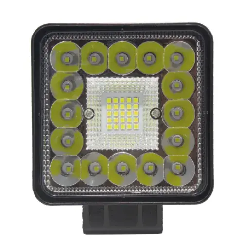 Lampara de trabajo cuadrada 4'' Led, Luz Combo 1W,  10-30V, 108x108x47mm