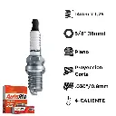 Bujías ​Autolite Cobre Doble Platino X4 - NGK B6HS BOSCH W175T1 CHAMPION RC21