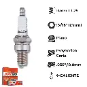 Bujías Autolite Cobre Níquel Estándar X4 - NGK BR8ES