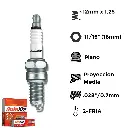 BUJIA AUTOLITE COBRE NÍQUEL ESTÁNDAR  - MOTO NGK D6EA