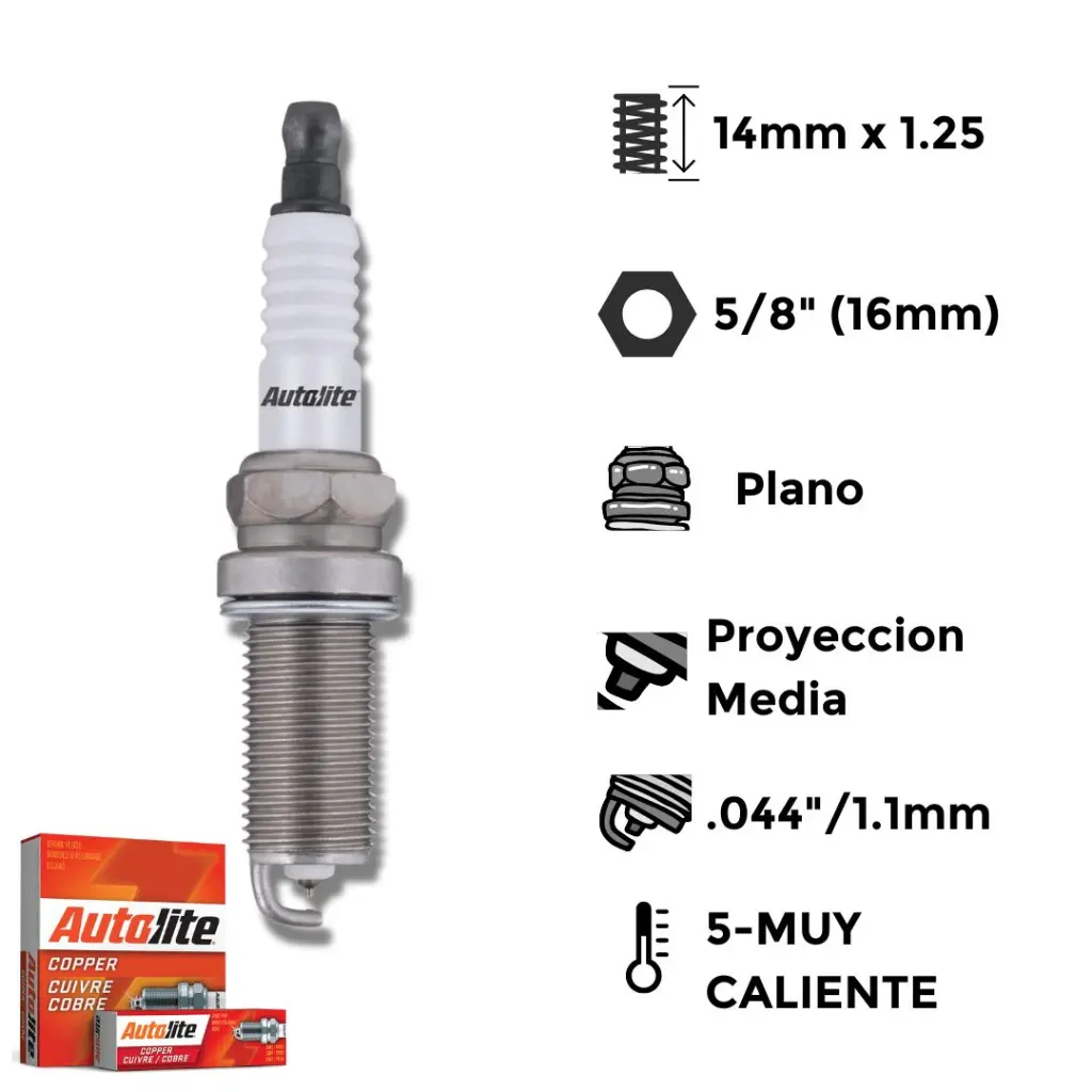 Bujías Autolite Cobre Iridio XP X4 - NGK LFR6C-11 LFR5AGP DENSO K20HR-U11