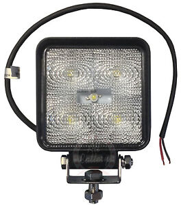 LAMPARA DE TRABJO 5 LEDS CUADRADA 12-24V EXPANSIVA