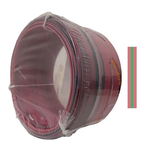 CABLE VEHICULO 14AWG 50V 90 C FUCSIA-VERDE