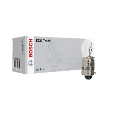 BOMBILLO MINIATURA 53 BA9S T4W 24V 4W LUZ TABLERO ECO TRUCK STD CAJA X 10