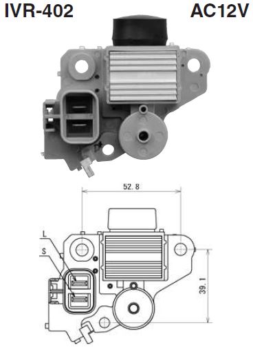 REGULADOR ALT. HYUNDAI ACCENT ELANTRA TIBURON 12V NEW ERA