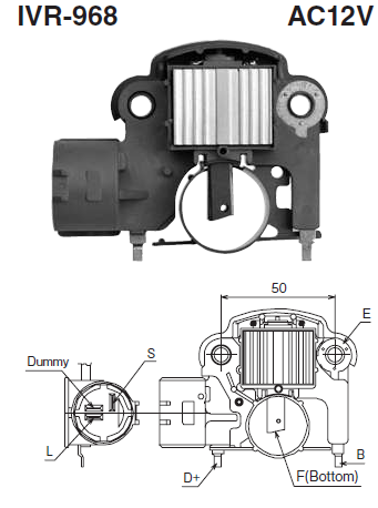 REGULADOR ALTERNADOR SUBARU NEW ERA
