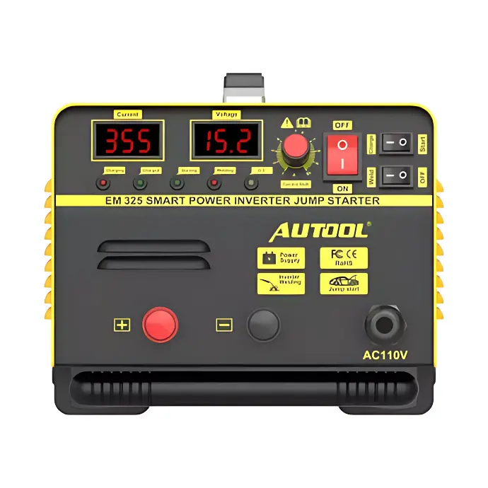 Cargador De Baterías 3 En 1 Automático De Carga Rápida Con Función De Carga Arranque Y Equipo De Soldadura