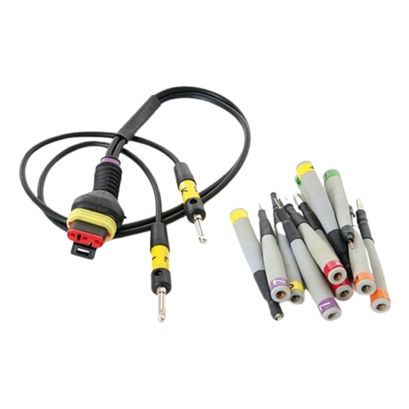 Cable Txb Universal Completo Moto Con Puntas Derivacion