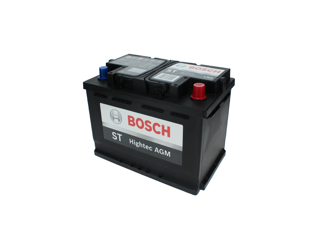 Bateria Bosch Hightec Agm 1200 Amp- Ah 70 Ln3D (1200-Agm-Ln3-D) L 27,7 An 17,5 Al 19 Cm