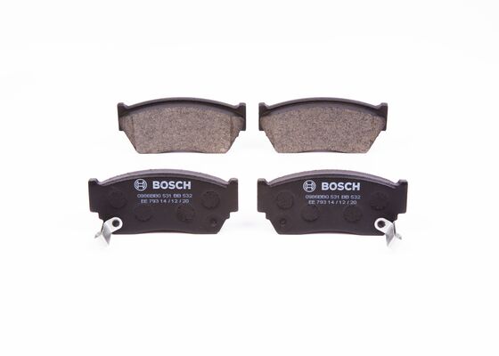 Pastilla De Freno Del New Blue Fmsi 7389-D510 Nissan Sentra B-13 Nx 91-95  