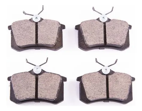 Pastilla De Freno Tras Quietcast Fmsi D340-7234 Vw Volkswagen Bora Golf Ii Iii Iv Jetta Passat Saveiro Audi A3 A4 A6 Tt, Citroen C3 C4 Ds3, Peugeot 2008 208 307 406, Renault Clio Iii Iv Fluence Gran Scenic Megane  