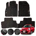 Juego De Tapetes Pvc Nissan March 2012-2020 Antideslizantes