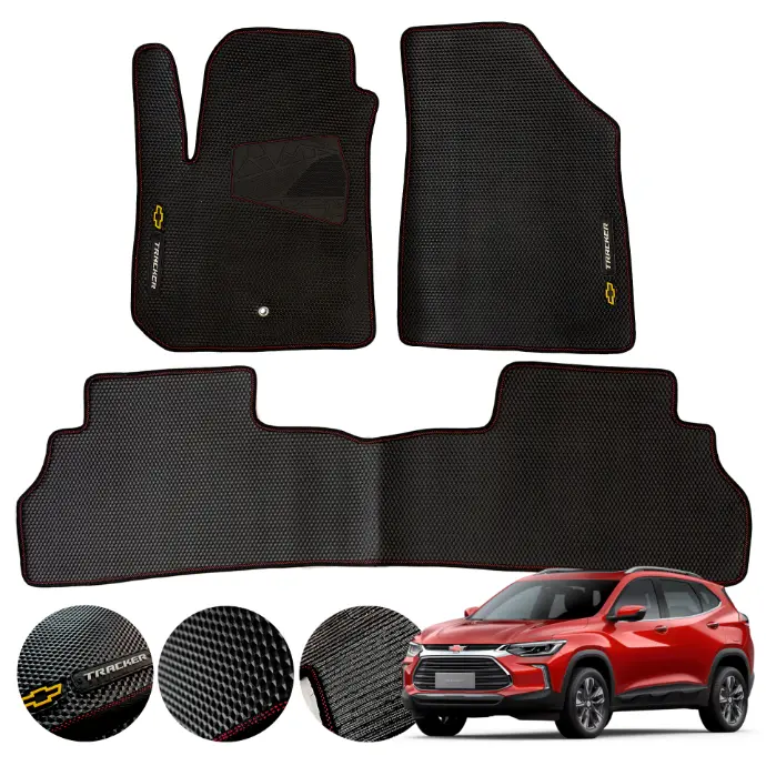 Juego De Tapetes Pvc Chevrolet Tracker Turbo 2021 Antideslizantes