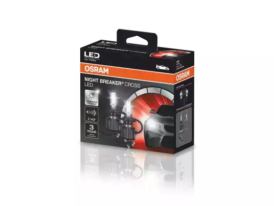 Bombillos LED H7 Night Breaker Cross OSRAM