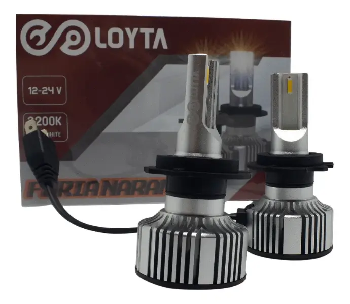 Bombillo Led H7 Furia Naranja 12-24V 25W PX26d Loyta