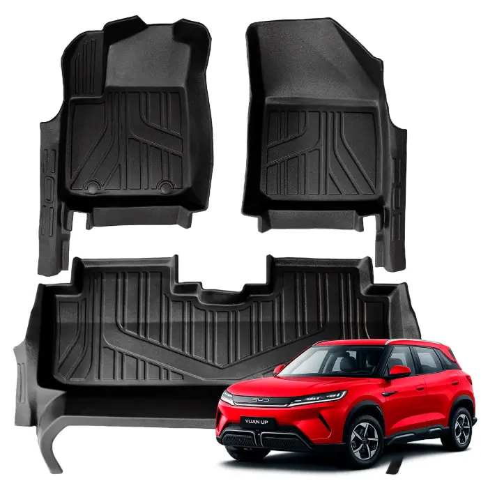 Tapetes Termoformados 5D 3Pzs BYD Yuan Up 2025