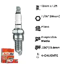Bujías Autolite Cobre X4 - NGK DR8EA