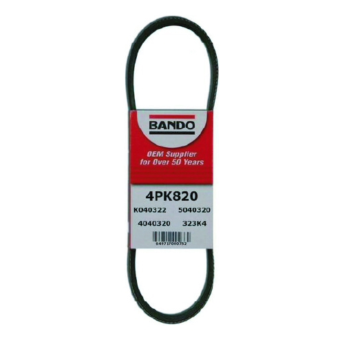 [BND-4PK820] CORREA POLY-V 4 CARRILES 820 MM LONGITUD MARCA BANDO