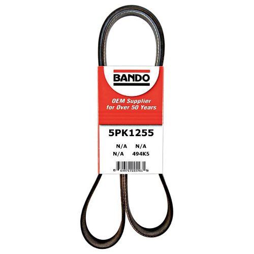 [BND-5PK1255] CORREA POLY-V 5 CARRILES 1255 MM LONGITUD MARCA BANDO