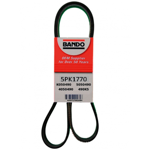 [BND-5PK1770] CORREA POLY-V 5 CARRILES 1770 MM LONGITUD MARCA BANDO