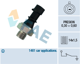 [FAE-12430] PERA PRESION DE ACEITE CHEROLET CORSA AVEO OPTRA