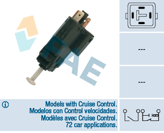 [FAE-24517] PERA DE FRENO CHEVROLET CORSA