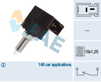 [FAE-24544] PERA DE FRENO HYUNDAI I10 H1 KIA PICANTO