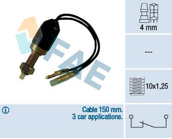 [FAE-25080] Pera De Freno Chevrolet Luv