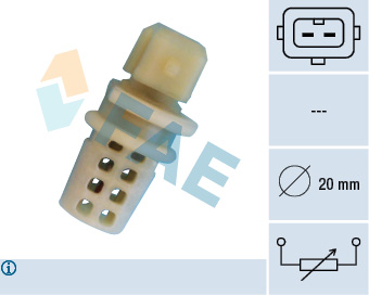 [FAE-33520] SENSOR TEMPERATURA DE AIRE RENAULT