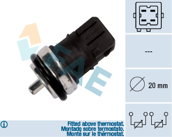 [FAE-33810] PERA TEMPERATURA RENAULT