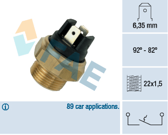 [FAE-37320] PERA MOTOVENTILADOR 92-82