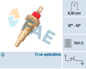 [FAE-37610] PERA TEMPERATURA FORD MAZDA