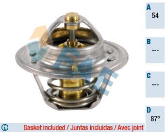 [FAE-5204787] TERMOSTATOS  HYUNDAI ACCENT 1.3L 1.5L