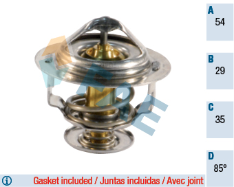 [FAE-5303885] TERMOSTATOS  HYUNDAI KIA 2.0L