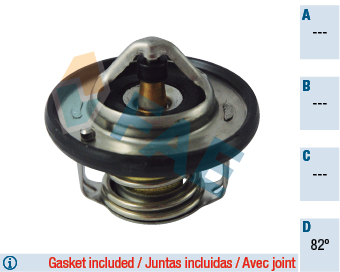 [FAE-5308182] TERMOSTATOS  HYUNDAI KIA 1.2L 1.6L 2.4L NISSAN RENAULT 1.6L